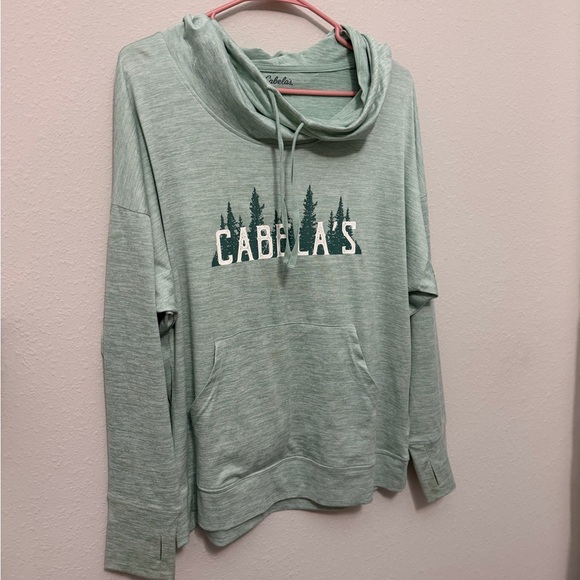 Cabela's Tops - Cabela's Sage Green Women's Sweatshirt